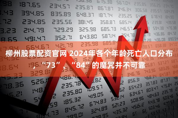 柳州股票配资官网 2024年各个年龄死亡人口分布，“73”、“84”的魔咒并不可靠